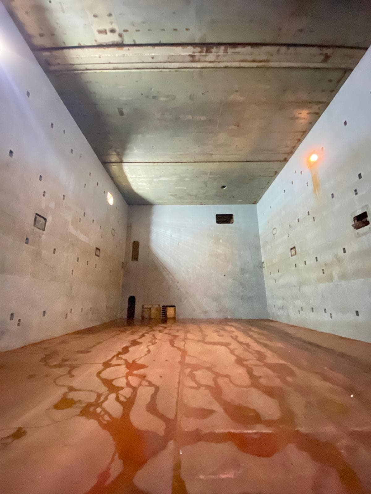 Clean general-cargo hold inside MV EBRU.